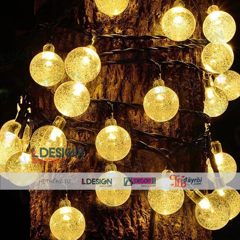 Đèn LED dây bóng tròn bọt khí - Ảnh 3