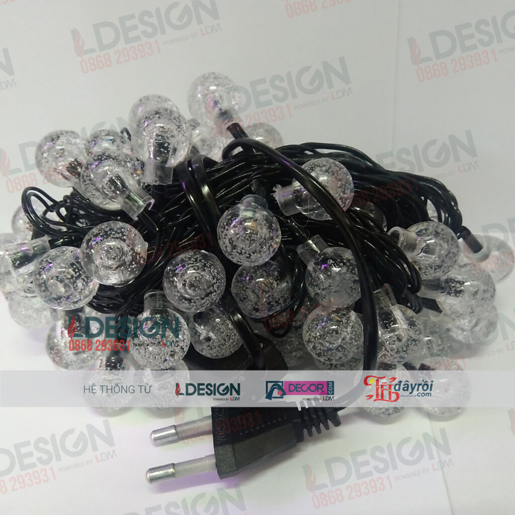 Đèn LED dây bóng tròn bọt khí