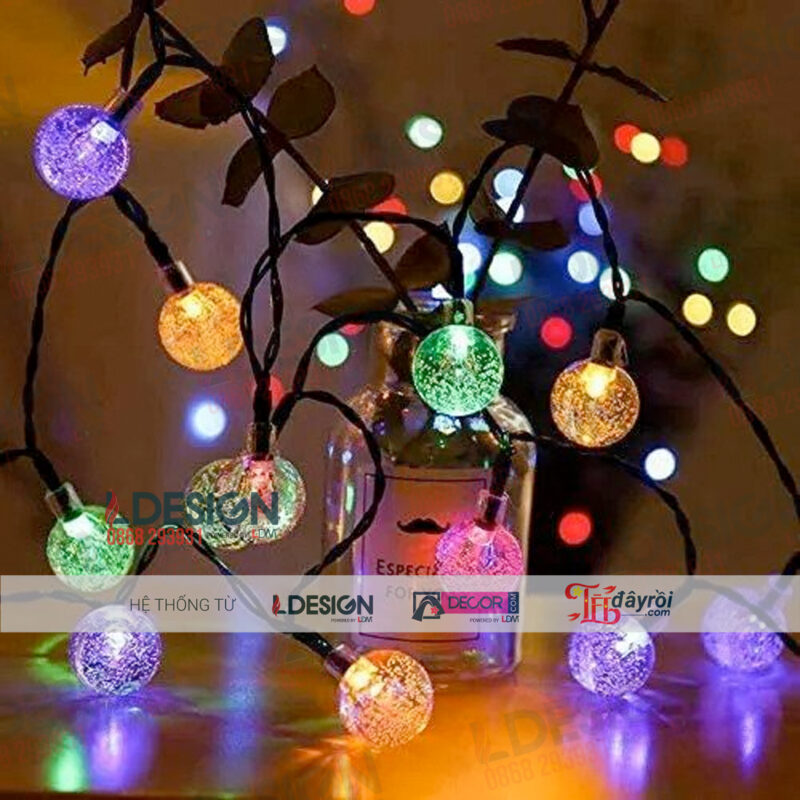 Đèn LED dây bóng tròn bọt khí - Ảnh 7