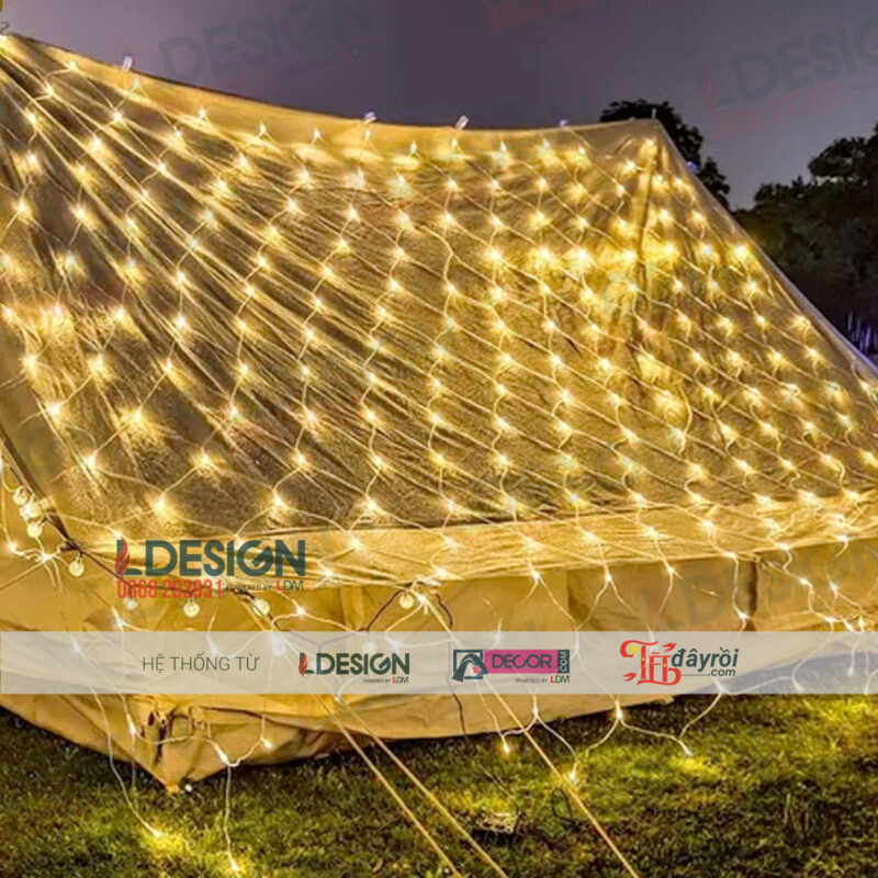 Đèn LED Lưới Trang Trí Ngoài Trời - Hình ảnh 2
