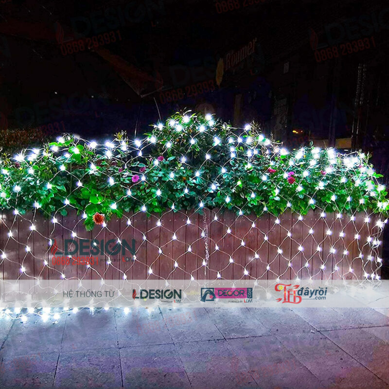 Đèn LED Lưới Trang Trí Ngoài Trời - Hình ảnh 3