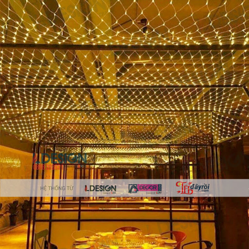 Đèn LED Lưới Trang Trí Ngoài Trời - Hình ảnh 4