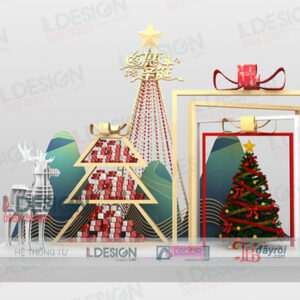 Khám Phá Bộ Sưu Tập Trang Trí Noel: Hộp Quà, Cây Thông và Tuần Lộc từ LDecor