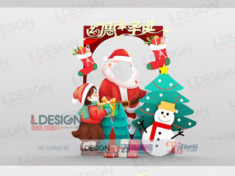 "Khung Hình Ông Già Noel và Phép Màu Giáng Sinh từ LDecor" - Ảnh 3