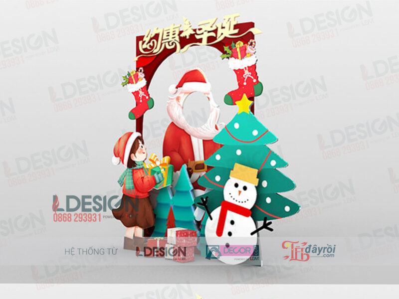 "Khung Hình Ông Già Noel và Phép Màu Giáng Sinh từ LDecor" - Ảnh 2