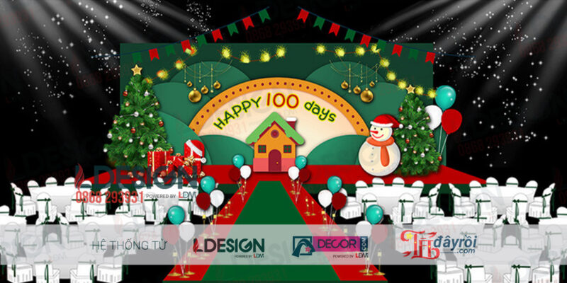 "Sinh Nhật Màu Lễ Hội: Hòa Quyện Sắc Đỏ và Xanh Âm Hưởng Noel cùng LDecor" - Ảnh 3
