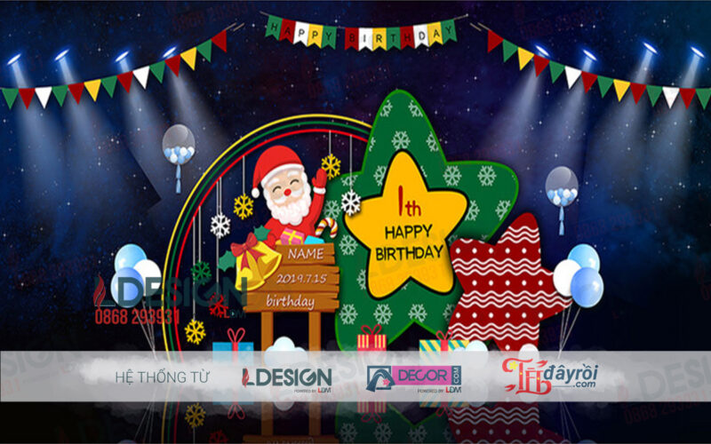 "Lễ Hội Mùa Đông: Sinh Nhật Xanh Lá Và Đỏ Trong Ngôi Nhà Noel Cổ Điển cùng LDecor" - Ảnh 2