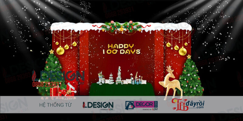 "Sinh Nhật Màu Lễ Hội: Hòa Quyện Sắc Đỏ và Xanh Âm Hưởng Noel cùng LDecor" - Ảnh 2