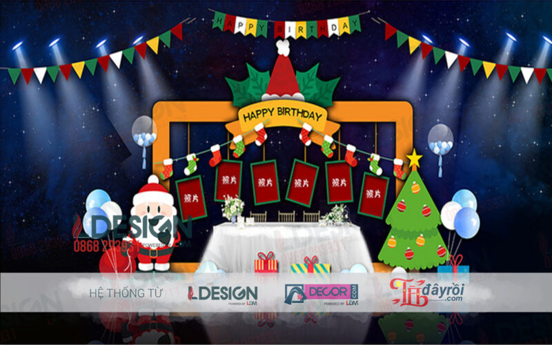 "Lễ Hội Mùa Đông: Sinh Nhật Xanh Lá Và Đỏ Trong Ngôi Nhà Noel Cổ Điển cùng LDecor" - Ảnh 3