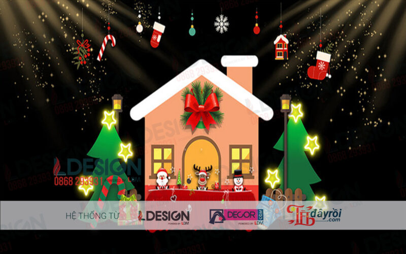 "Lễ Hội Mùa Đông: Sinh Nhật Xanh Lá Và Đỏ Trong Ngôi Nhà Noel Cổ Điển cùng LDecor" - Ảnh 2