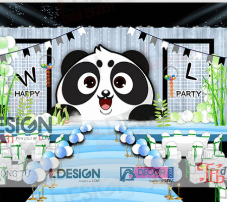 Panda Party – Tiệc Sinh Nhật Siêu Đáng Yêu