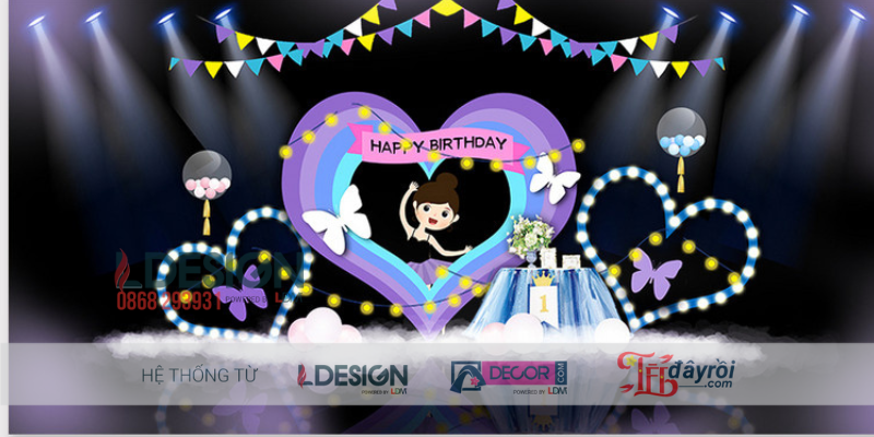 Sinh Nhật Bé Gái Chủ Đề Ballerina - Ảnh 2