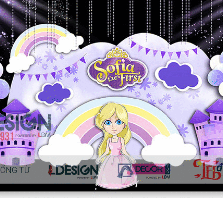 Trang Trí Sinh Nhật Bé Gái 100 Ngày Tuổi – Không Gian Ngọt Ngào Như Nàng Công Chúa Trong Cổ Tích