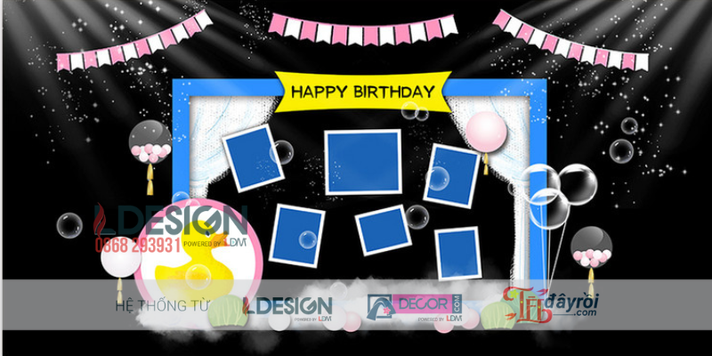 Trang Trí Sinh Nhật Bé Chủ Đề Vịt Vàng – Không Gian Tươi Sáng Đầy Niềm Vui Cho Bé Yêu - Ảnh 2