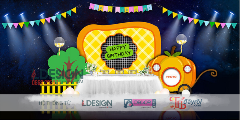 Trang Trí Sinh Nhật Chủ Đề Vịt Vàng – Không Gian Dễ Thương Và Sắc Màu Cho Bé Yêu