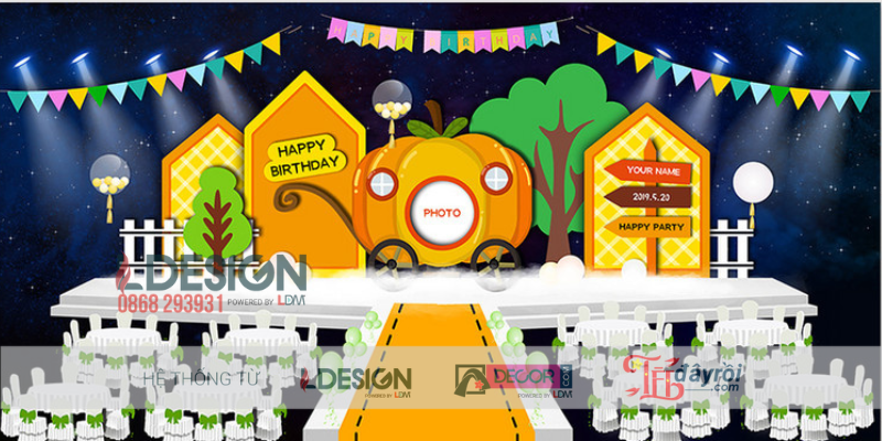 Trang Trí Sinh Nhật Chủ Đề Vịt Vàng – Không Gian Dễ Thương Và Sắc Màu Cho Bé Yêu - Ảnh 3